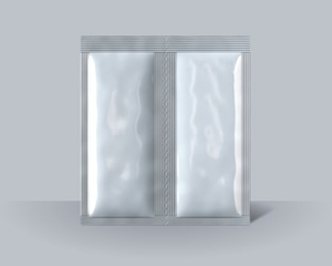 4 sides double pouch with perforation